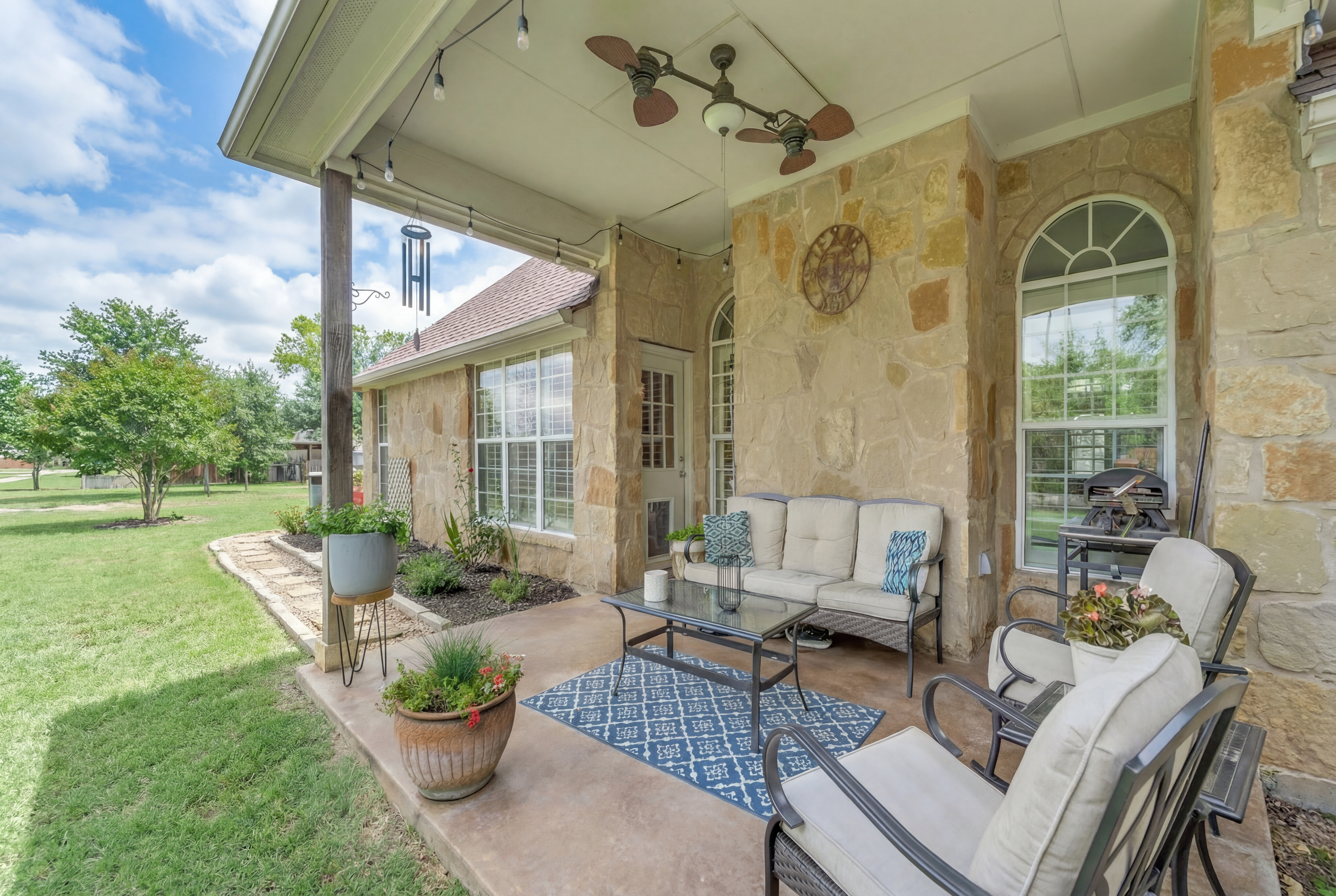 Brick house exterior